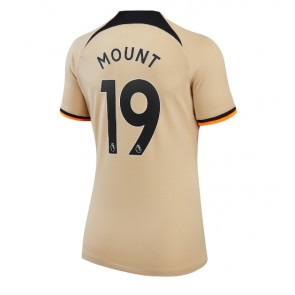 Chelsea Mason Mount #19 Tredjedrakt Kvinner 2022-23 Kortermet